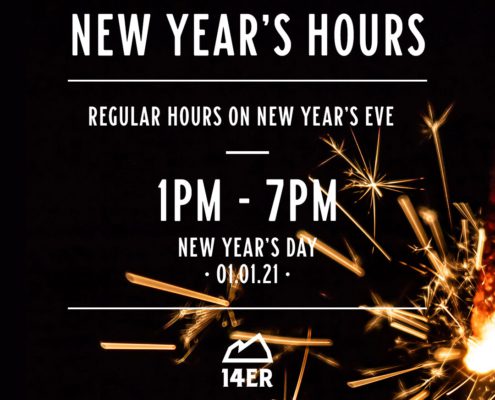 14er New Year's Day Hours