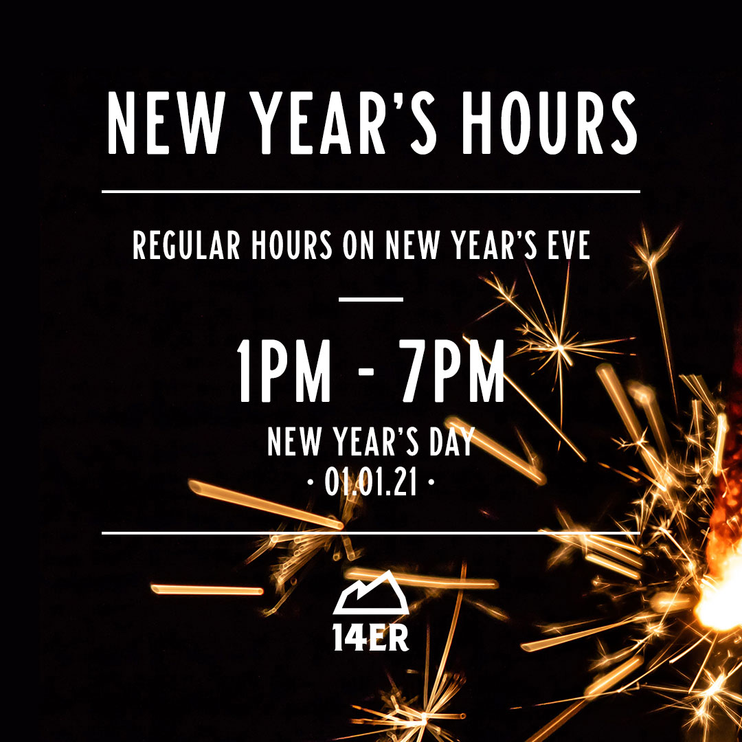 14er New Year's Day Hours