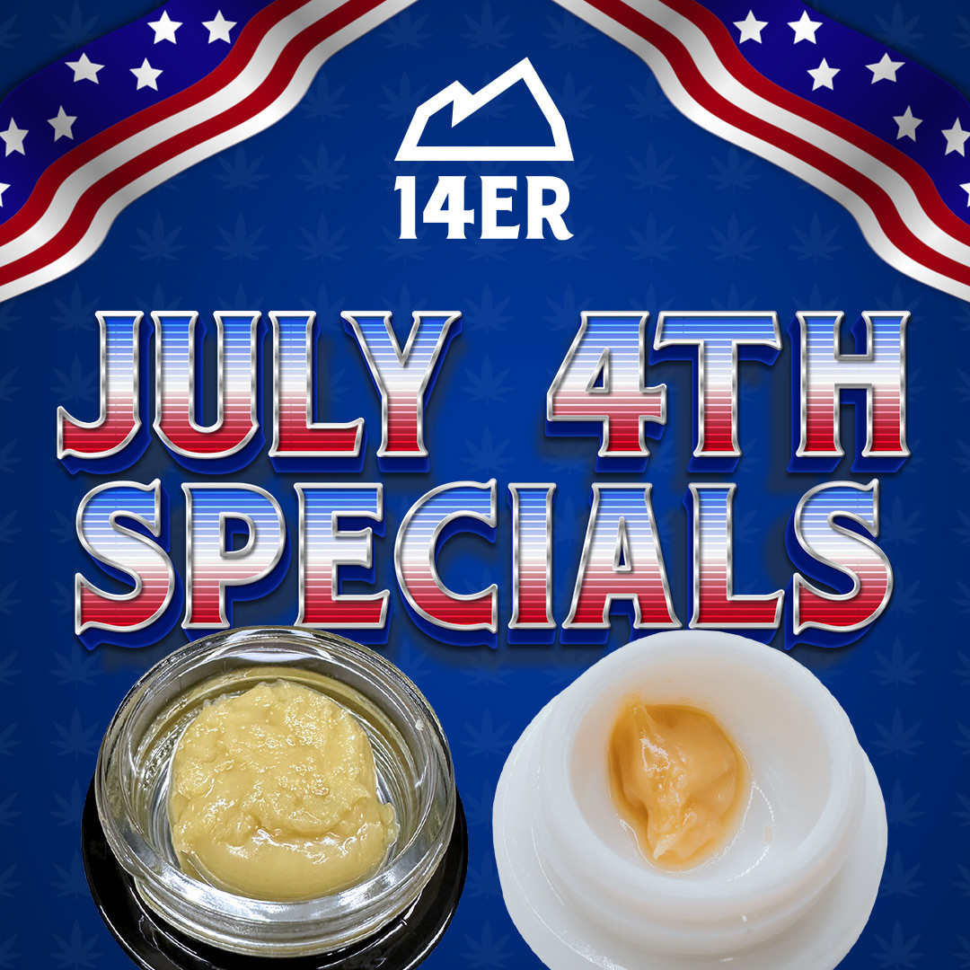 July 4th Specials from 14er Boulder