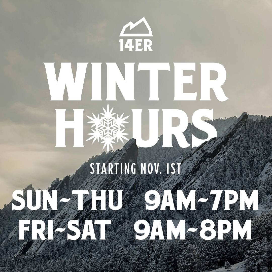 NEW WINTER HOURS SUN-THU 9am-7pm and FRI-SAT 9am-8pm