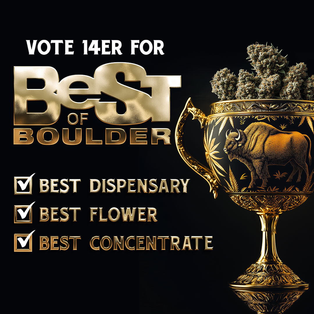 VOTE FOR 14ER in hte Best of Boulder 2025 poll