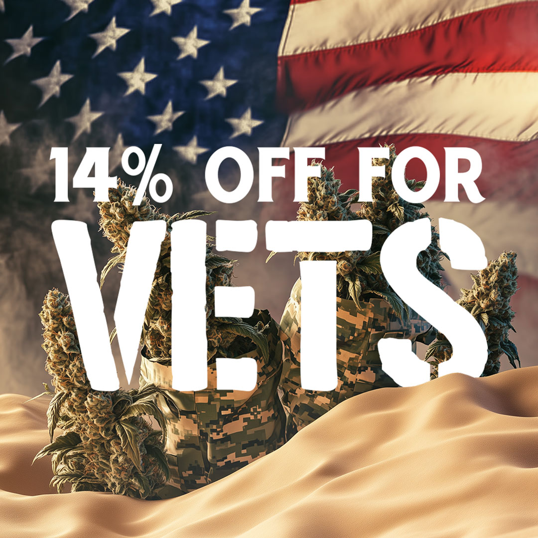 14% off for veterans at 14er